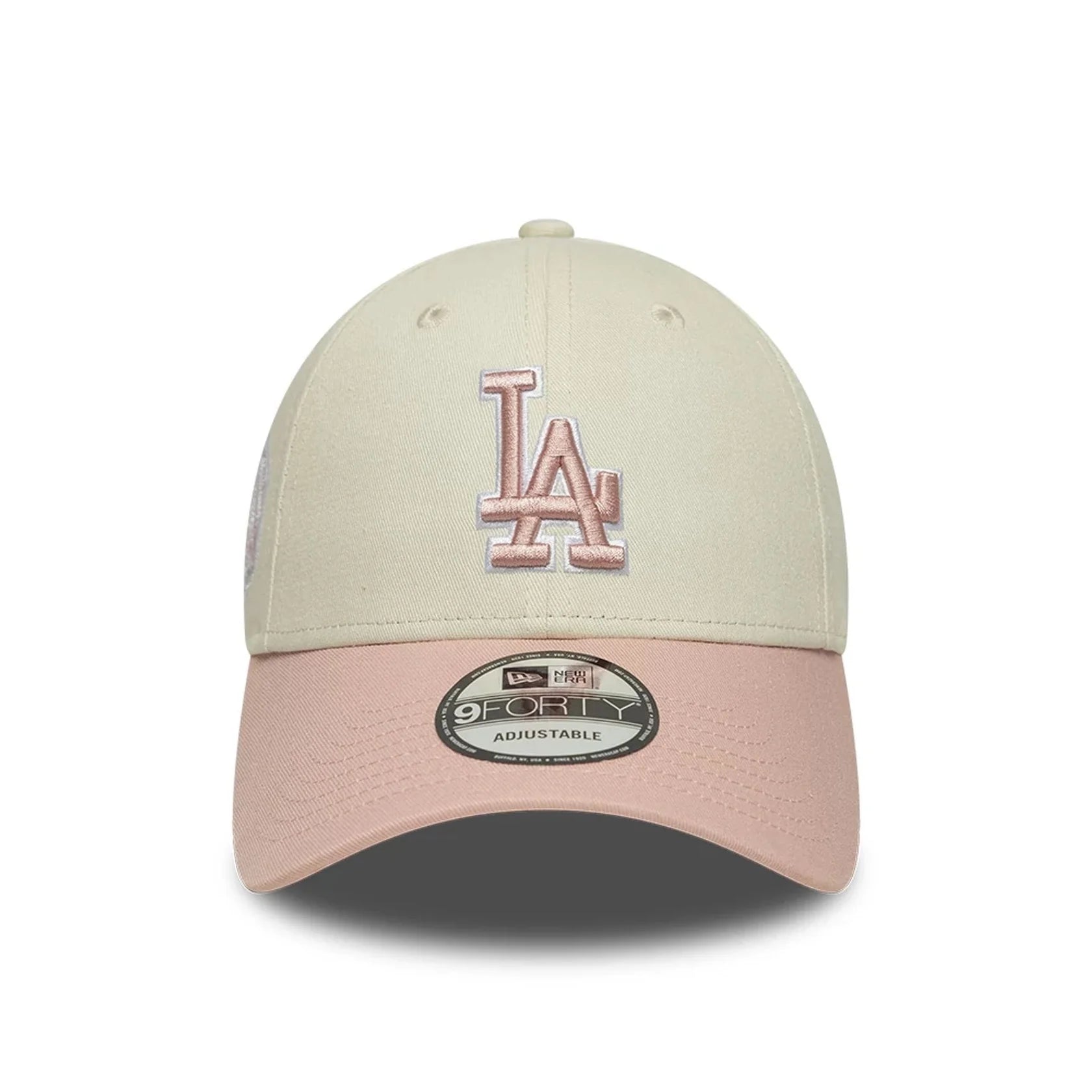 New Era naisten lippis World Series Patch 9Forty Neyyanco, vaaleanpunainen