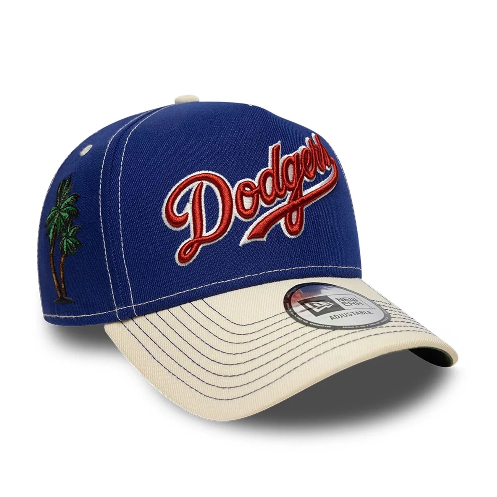 New Era miesten lippis City Icon E-Frame Los Angeles Dodgers, tummansininen