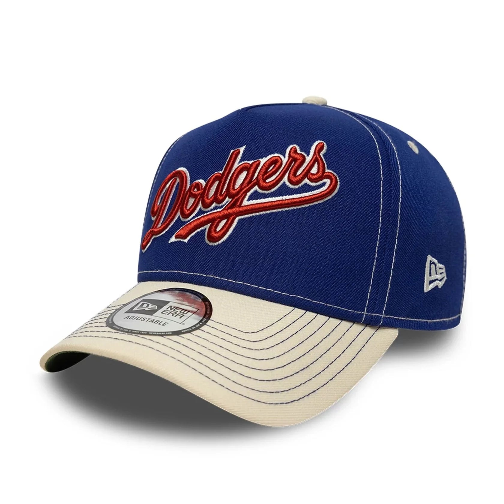 New Era miesten lippis City Icon E-Frame Los Angeles Dodgers, tummansininen
