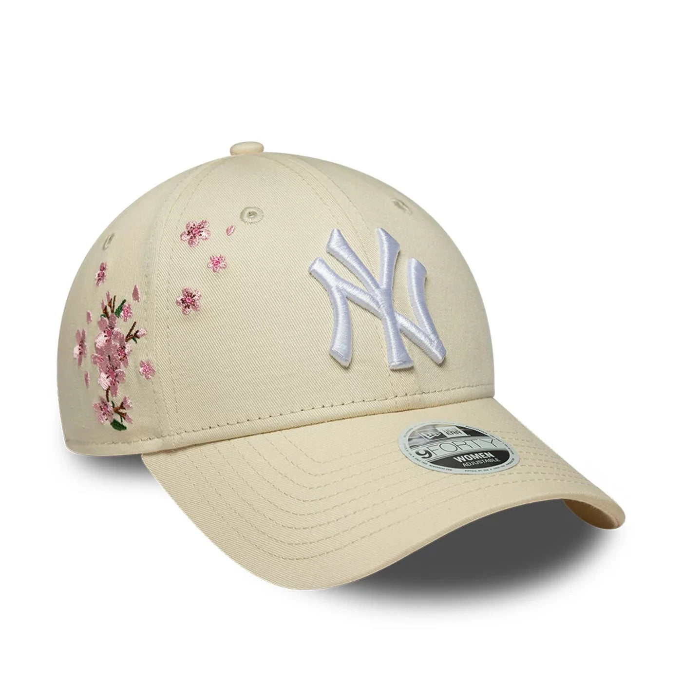 New Era naisten lippis Female Floral Icon 9FORTY, keltainen