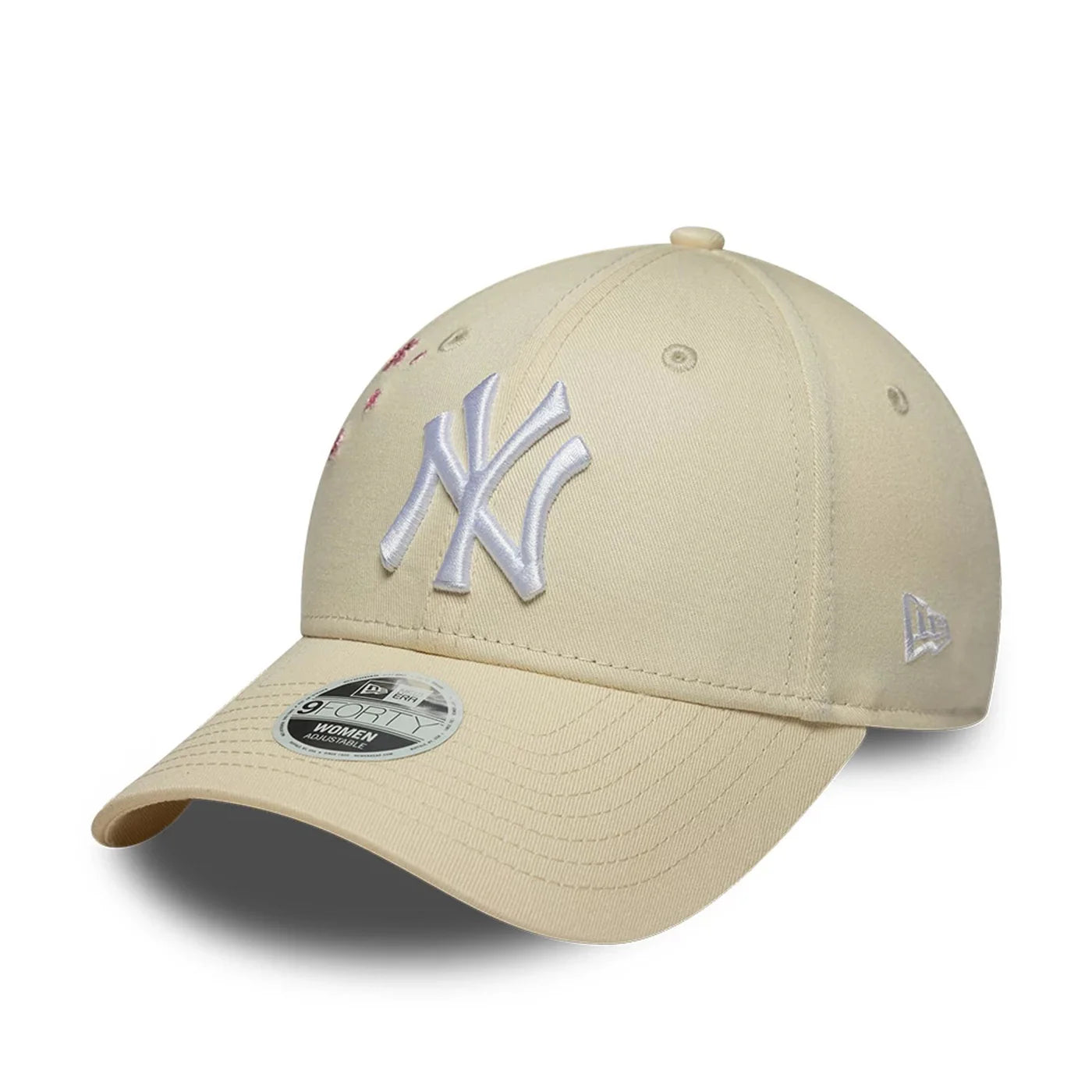 New Era naisten lippis Female Floral Icon 9FORTY, keltainen