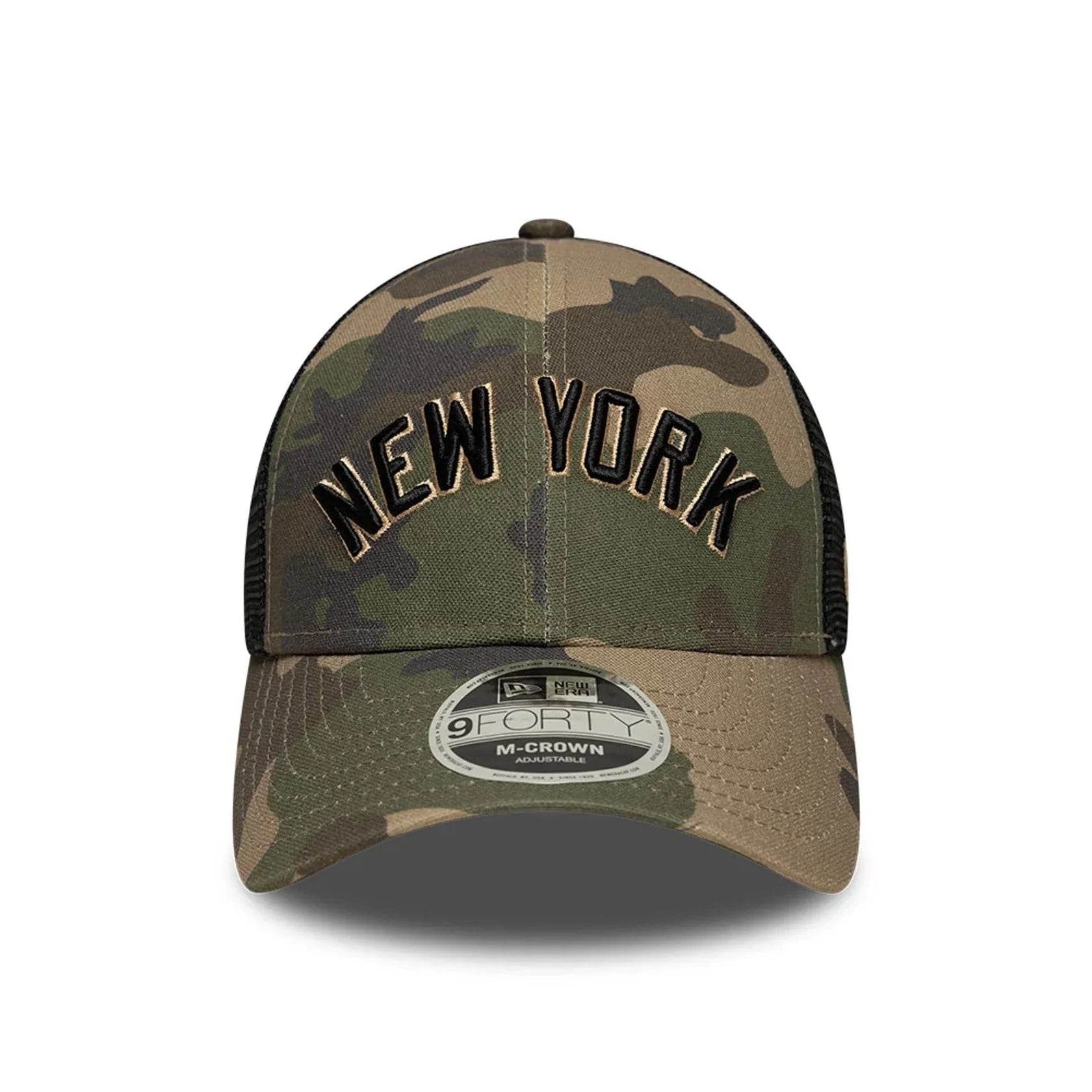 New Era miesten lippis Wordmark Camo 9Forty Mc Neyya, vihreä kuosi