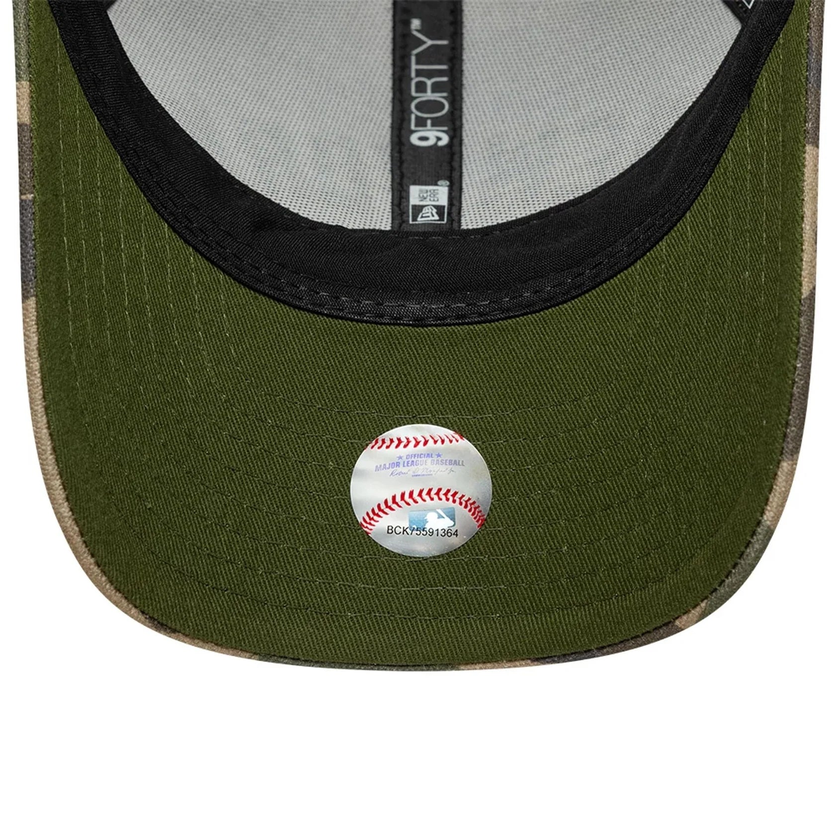 New Era miesten lippis Wordmark Camo 9Forty Mc Neyya, vihreä kuosi