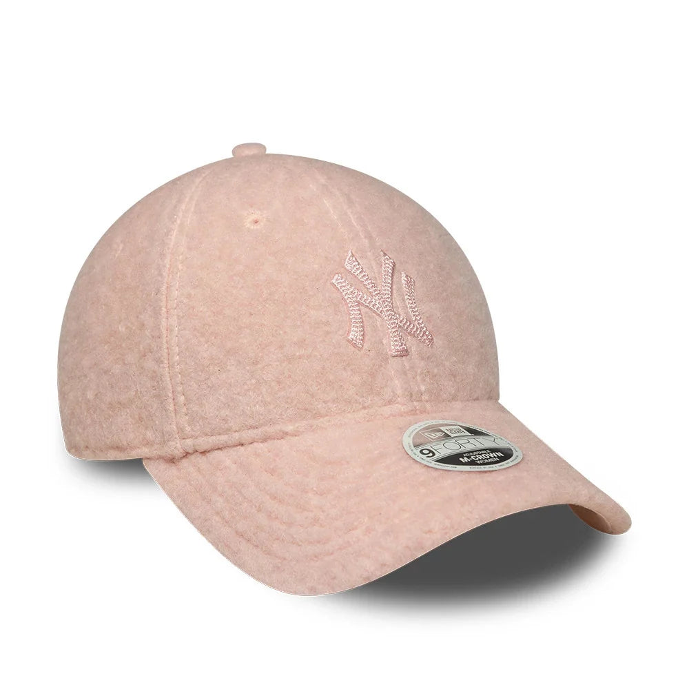 New Era naisten lippis Winter Borg 9FORTY NY, vaaleanpunainen