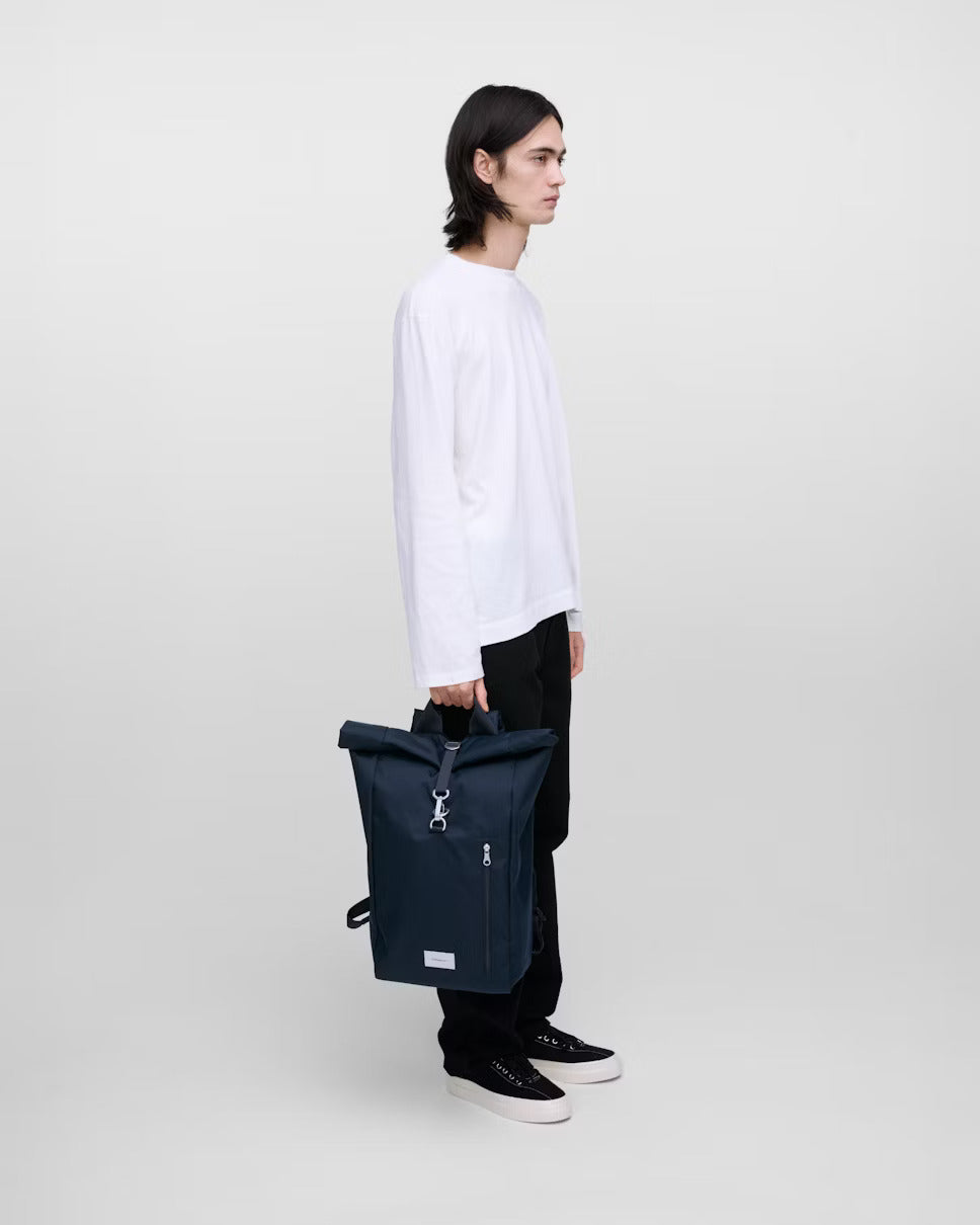 GROUND Rolltop Backpack L TUMMANSININEN