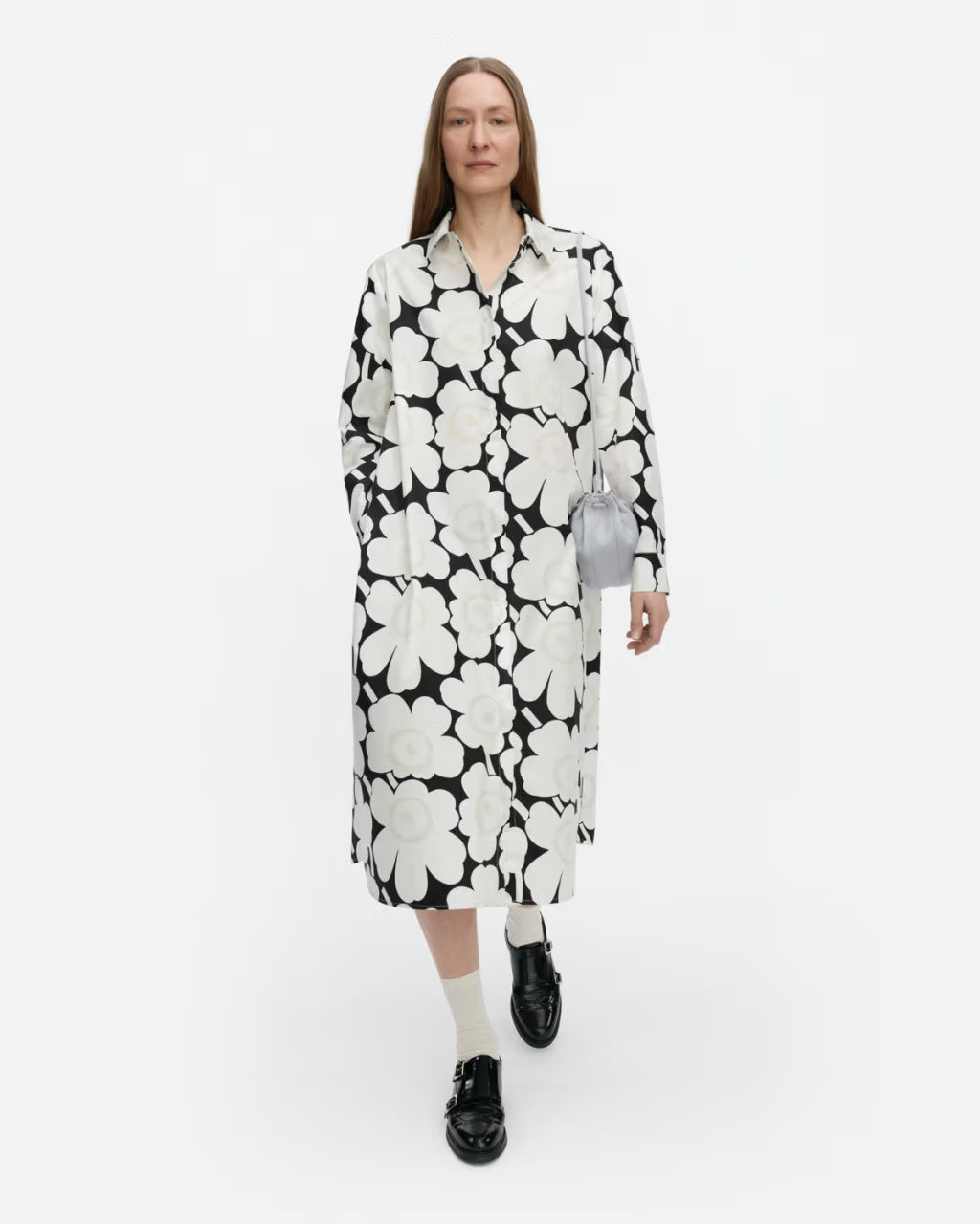 Marimekko paitamekko Runoelma Unikko Dress, monivärinen kuosi