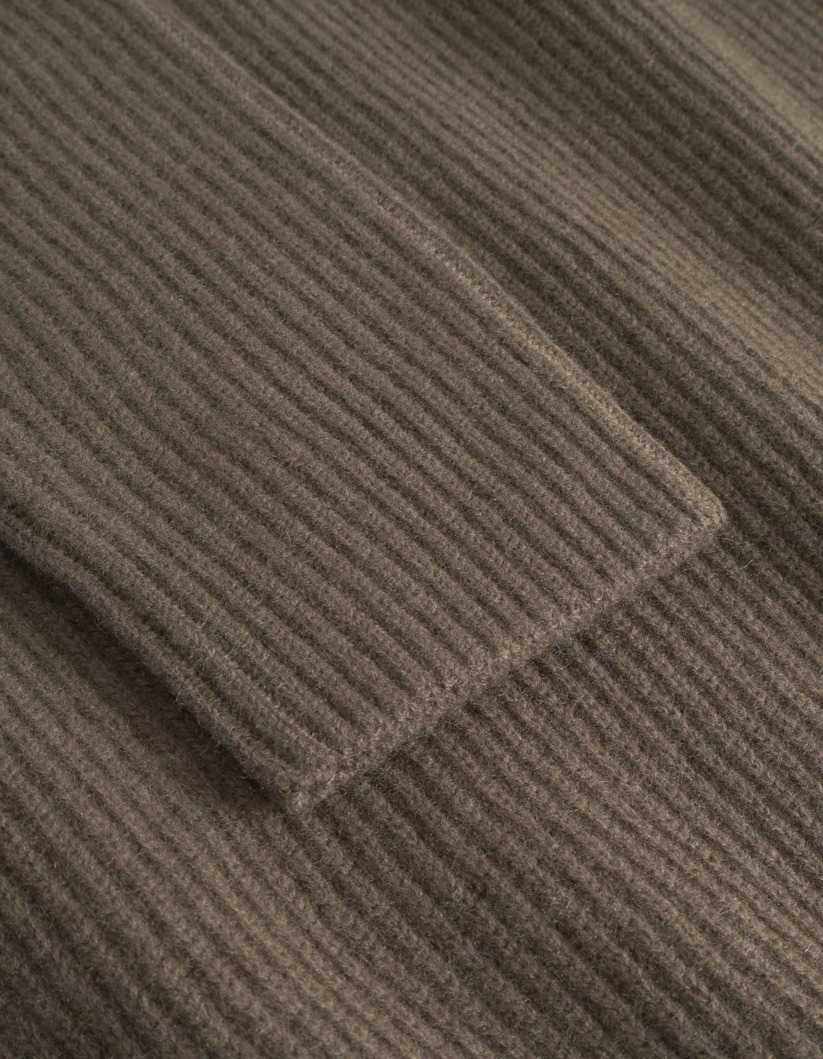 Eddie Wool Rib Crewneck Knit KESKIRUSKEA