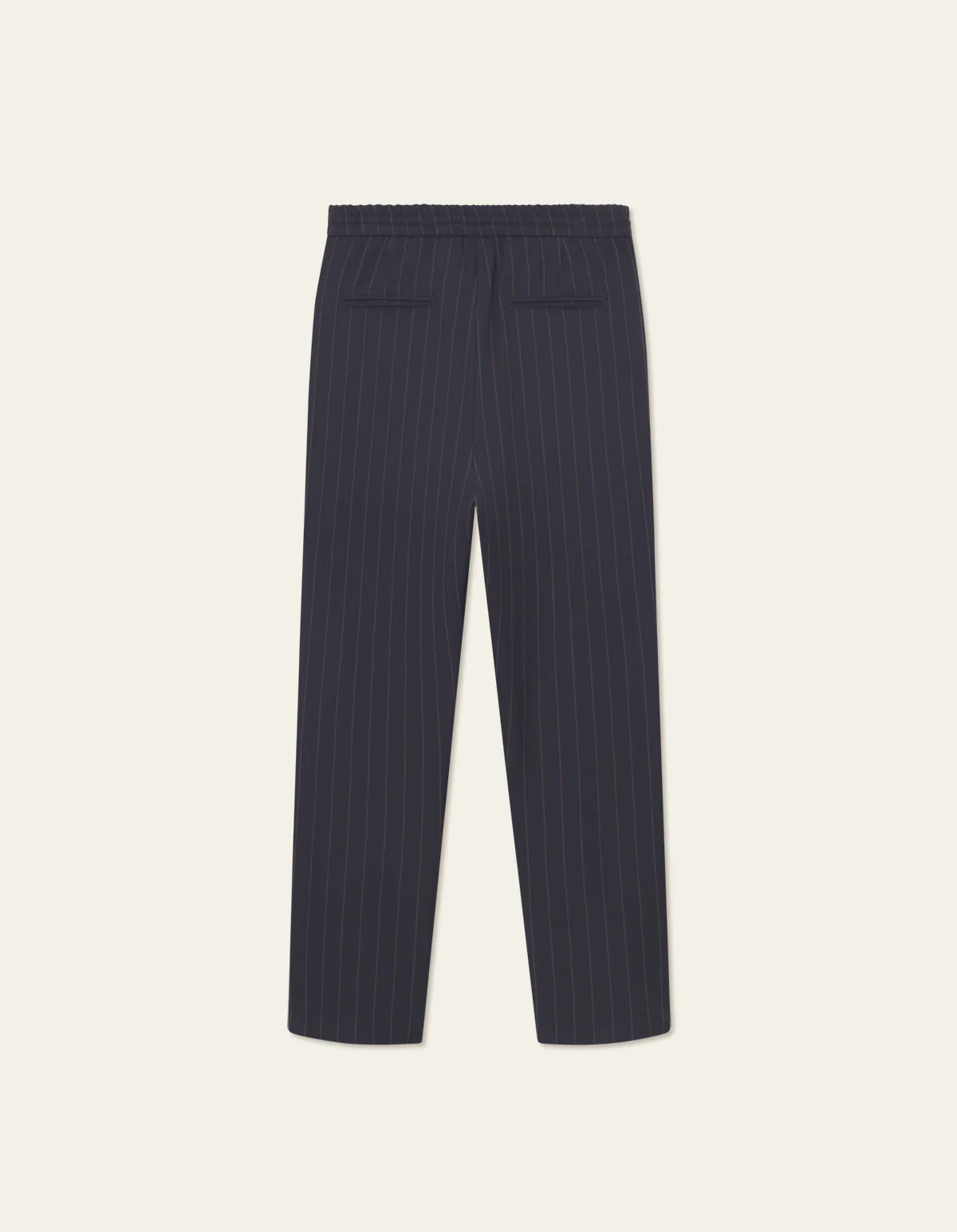 Les Deux miesten housut COMO TAPERED PINSTRIPED PANTS, tummansininen