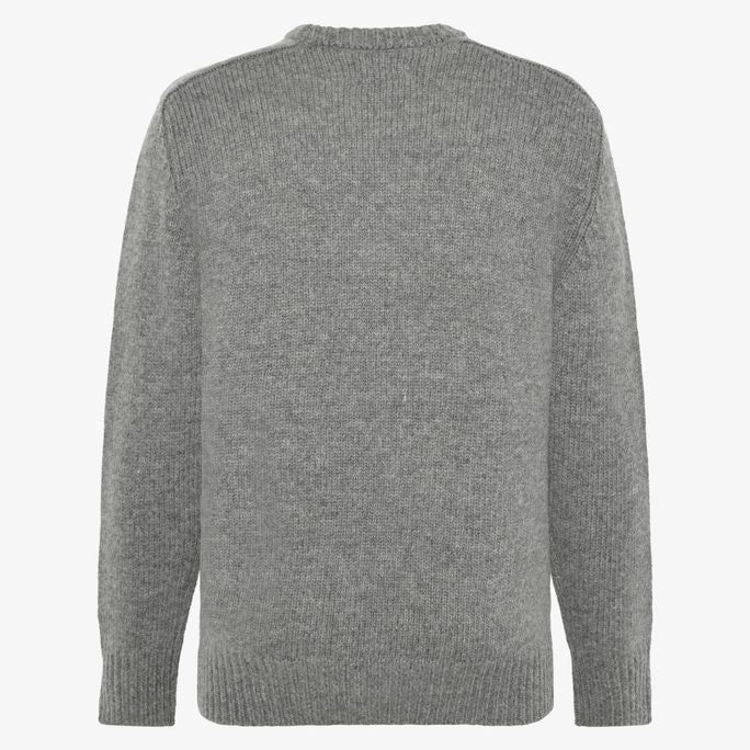 Signal miesten neulepusero KosmusSI wool crewneck, vaaleanharmaa