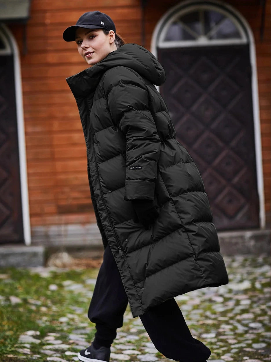 Joutsen naisten untuvatakki K-ULRIKKA, musta