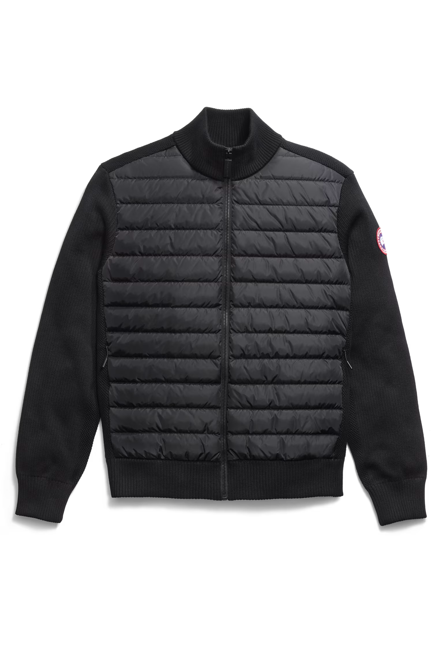 Canada Goose miesten hybriditakki Hybridge Knit Jacket - Classic Disc, musta