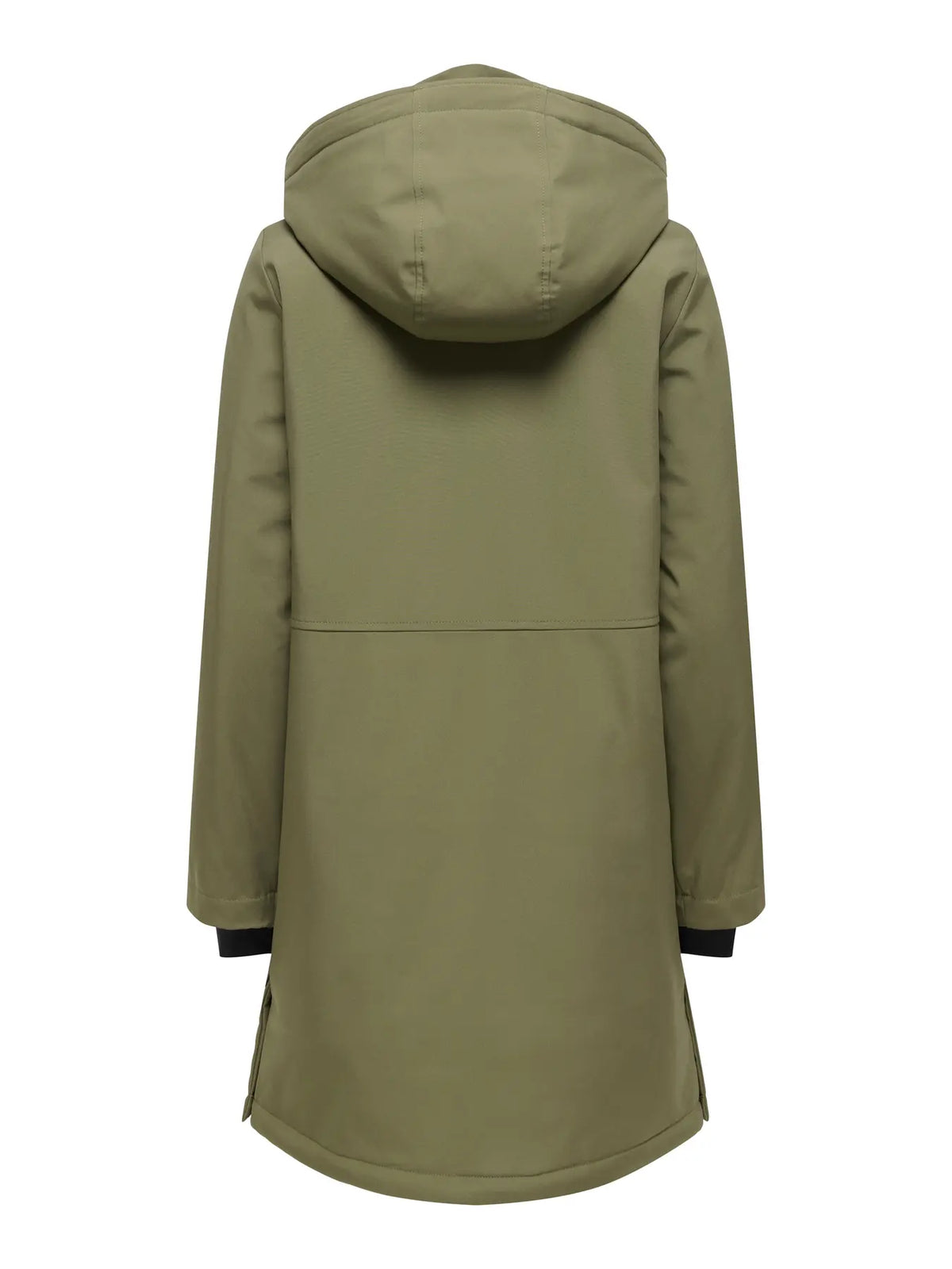 Only naisten parka Kara, tummanvihreä