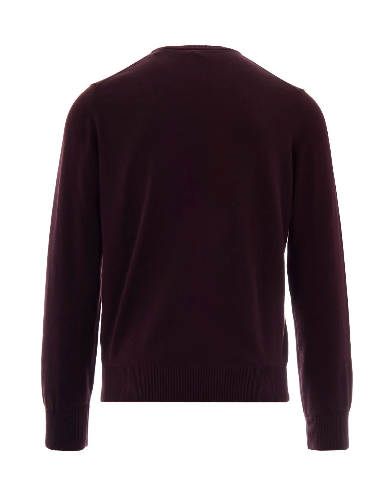 Lacoste miesten neulepusero Regular Fit Crewneck Cotton Knit Sweater, tumma luumunpunainen