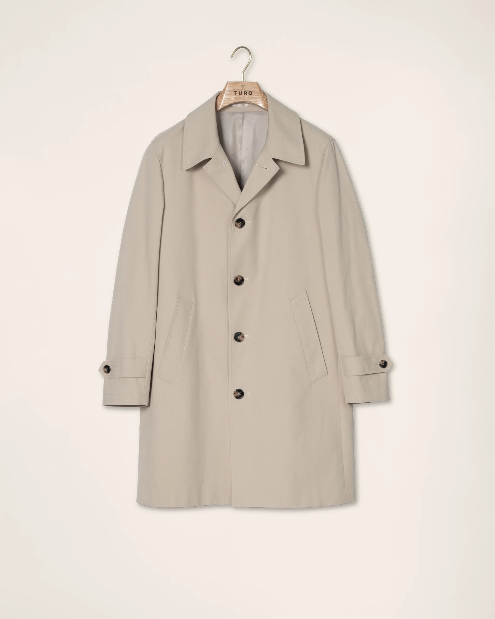 Turo miesten takki Tomar Car Coat, Beige