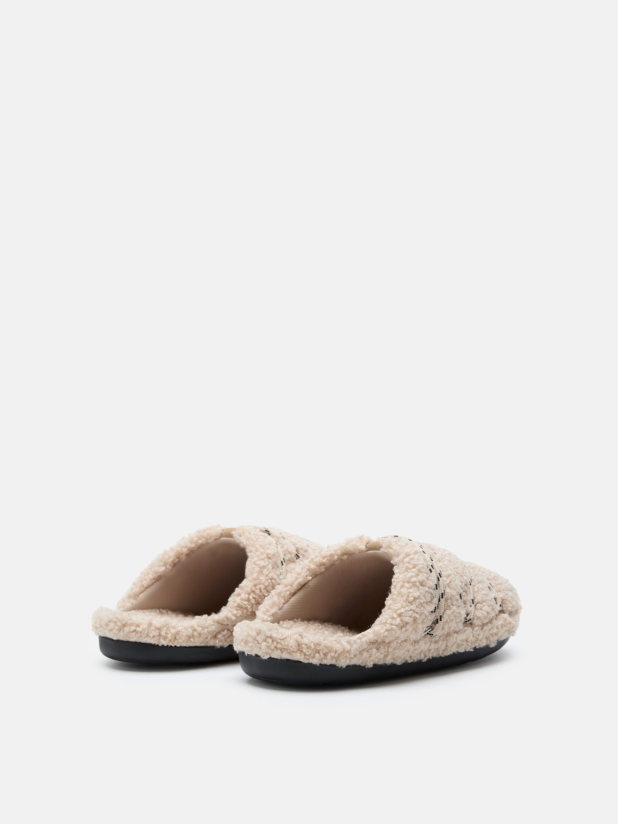 Moon Boot tossut MB Teddy Slipper, hiekka
