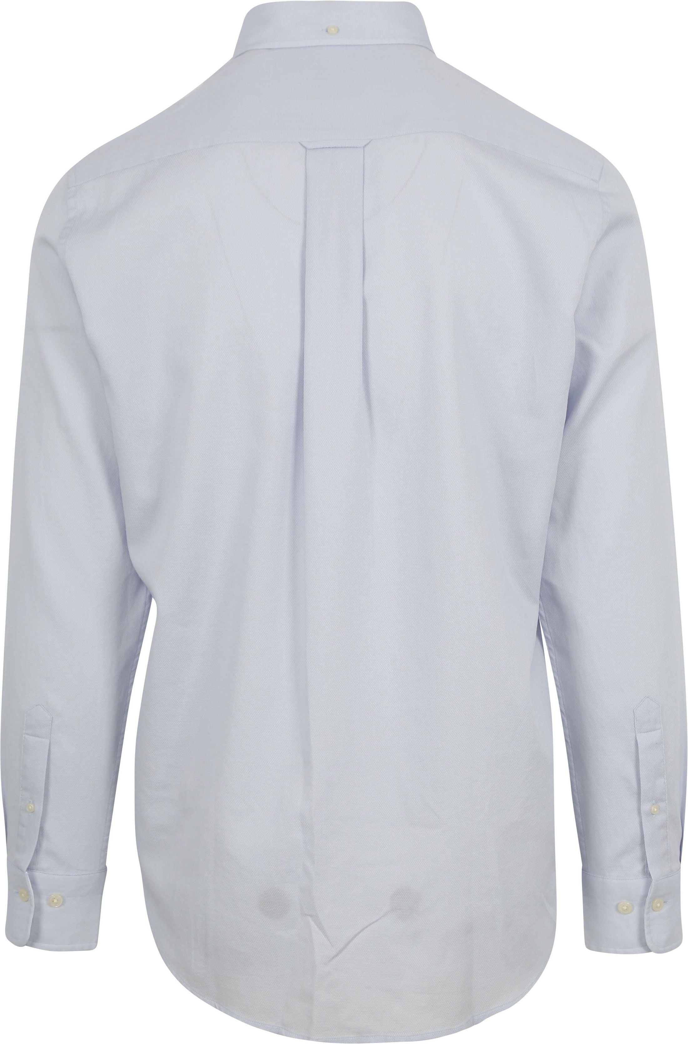 Gant miesten kauluspaita Reg Honey Comb Texture Shirt, vaaleansininen