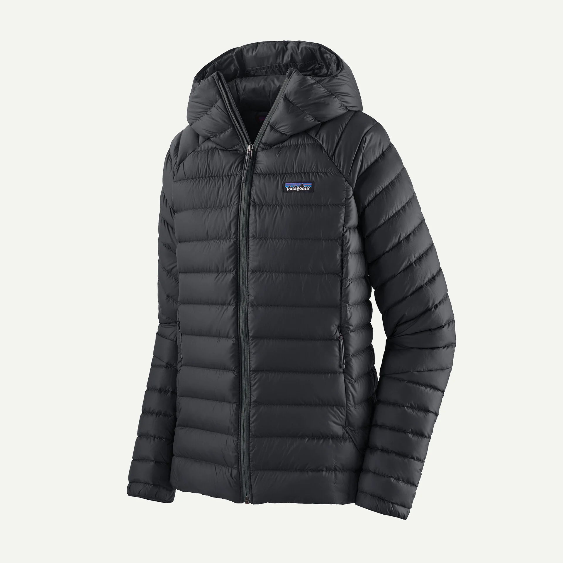 Patagonia naisten untuvatakki Down Sweater Hoody, musta