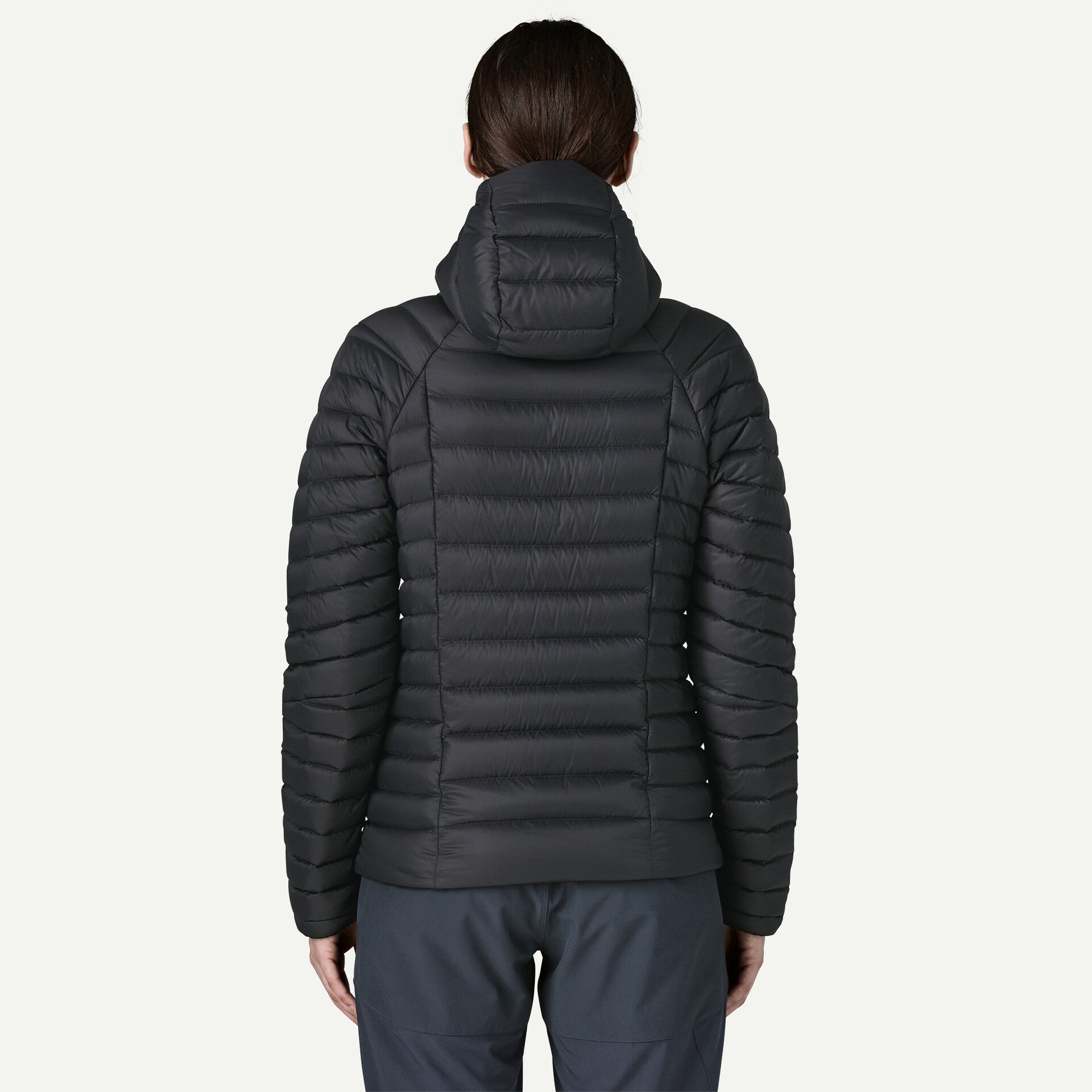 Patagonia naisten untuvatakki Down Sweater Hoody, musta