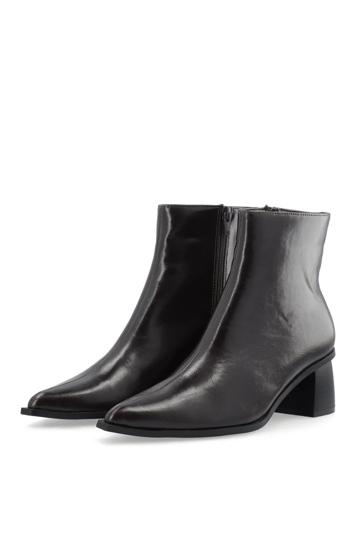 Bianco naisten nilkkurit Bialeonora Pointed Short Boots, BrownPratia