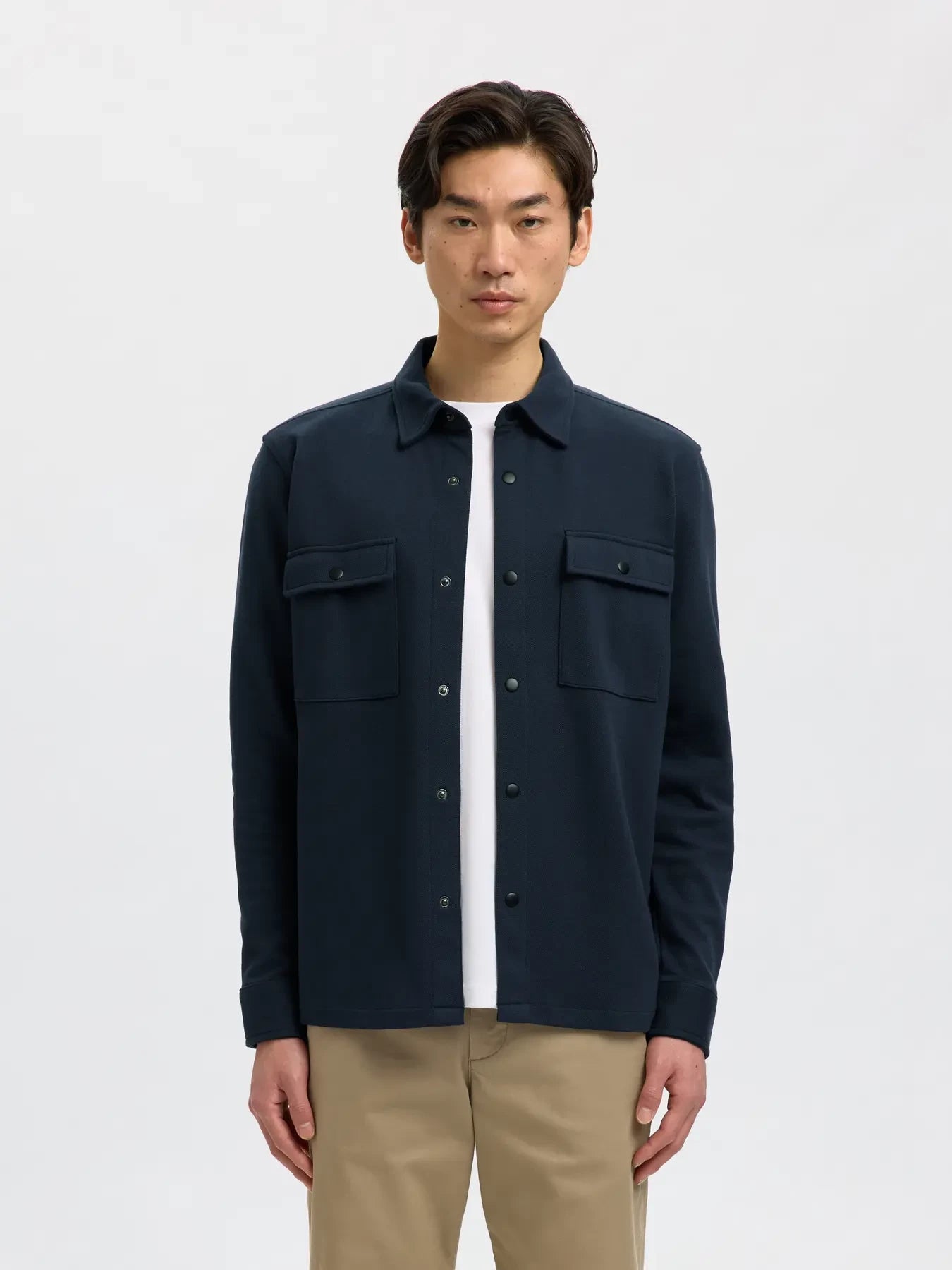 SLHJACKIE SWEAT JACKET NOOS Navy Blazer