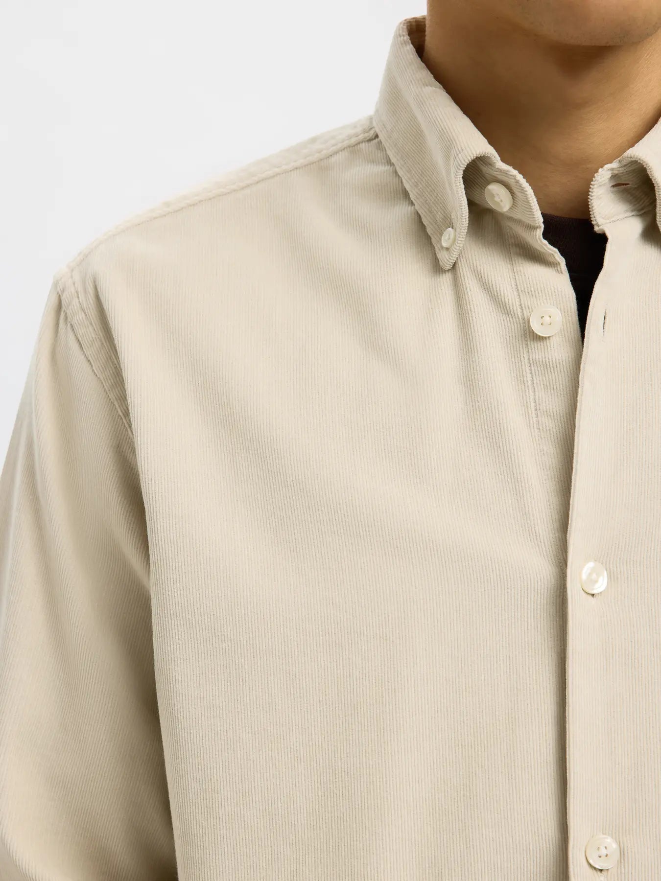 K REG DANNI CORD BD LS SHIRT Moonstruck