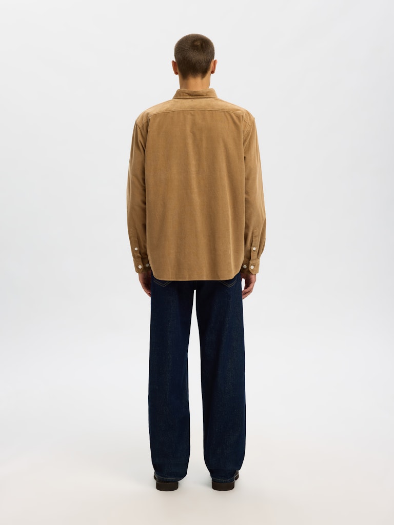 K REG DANNI CORD BD LS SHIRT Kelp