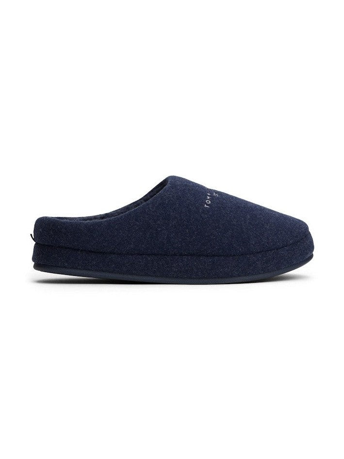 Tommy Hilfiger tossut HILFIGER FELT HOUSE SHOE, tummansininen