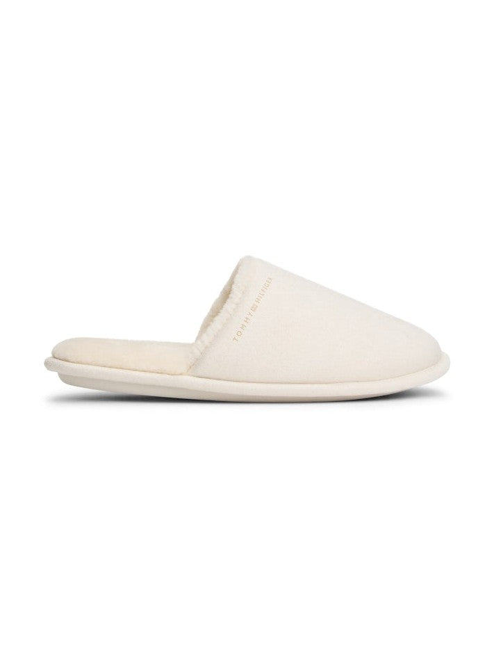 Tommy Hilfiger naisten tohvelit TH SOFT HOUSE SHOE, luonnonvalkoinen