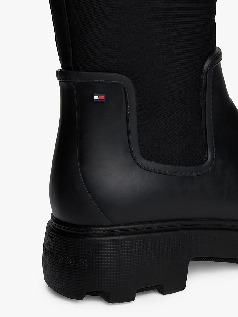 FLAG LONG RAINBOOT WARM LINING MUSTA