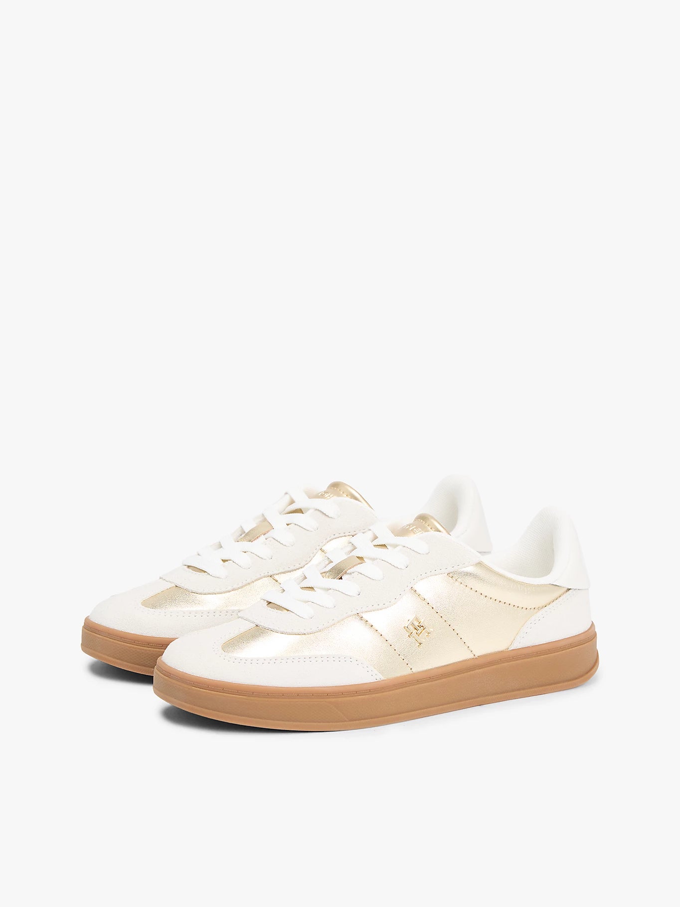 Tommy Hilfiger naisten tennarit MU JACKIE METALLIC, kullankeltainen