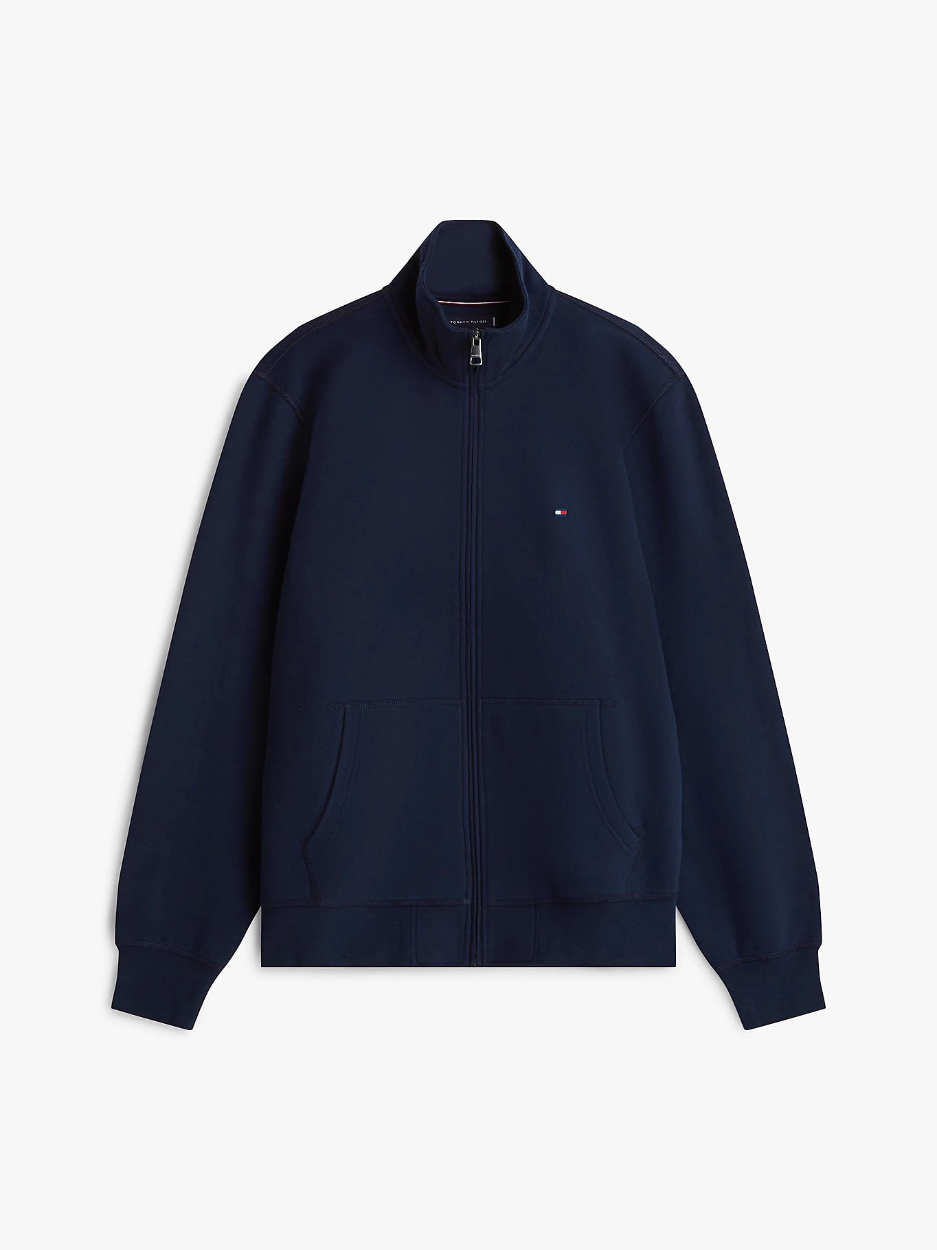 Tommy Hilfiger miesten college Essential Fleece Stand Collar, tummansininen