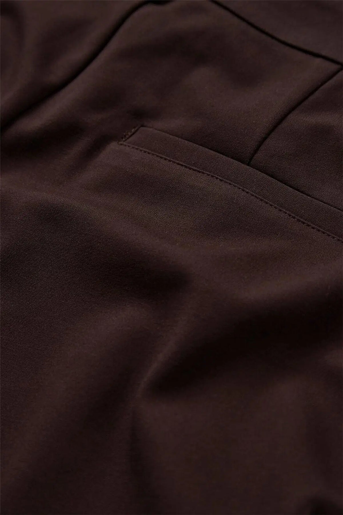 Claire naisten housut Tarita Pant, tummanruskea