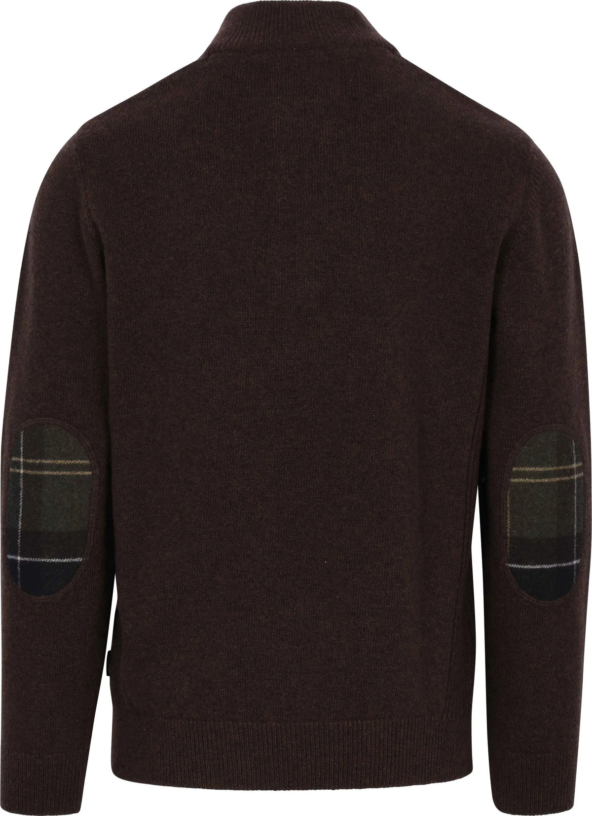 Barbour miesten neulepusero Holden Half Zip, tummanruskea
