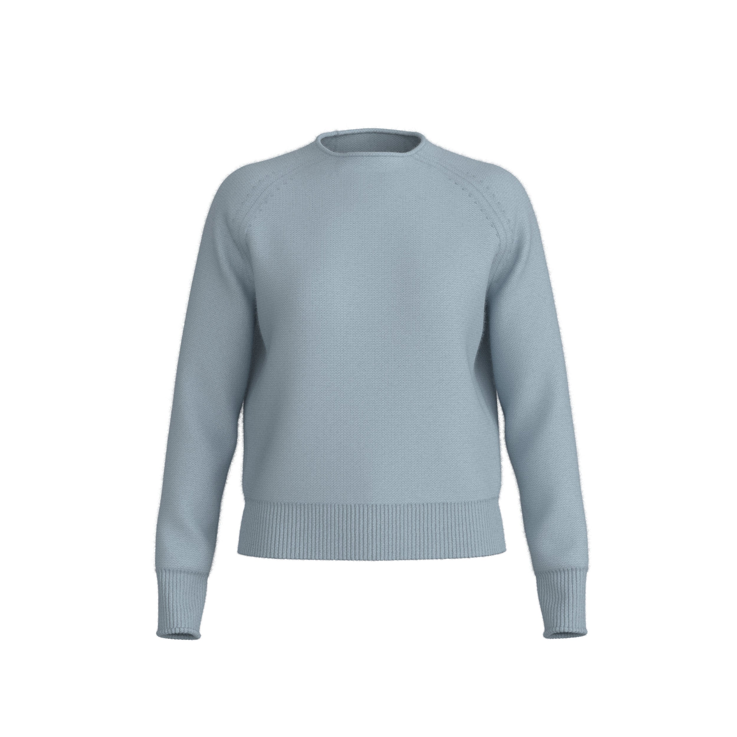 Boss woman naisten neulepusero, FESPERANASY KNITWEAR VAALEANSININEN
