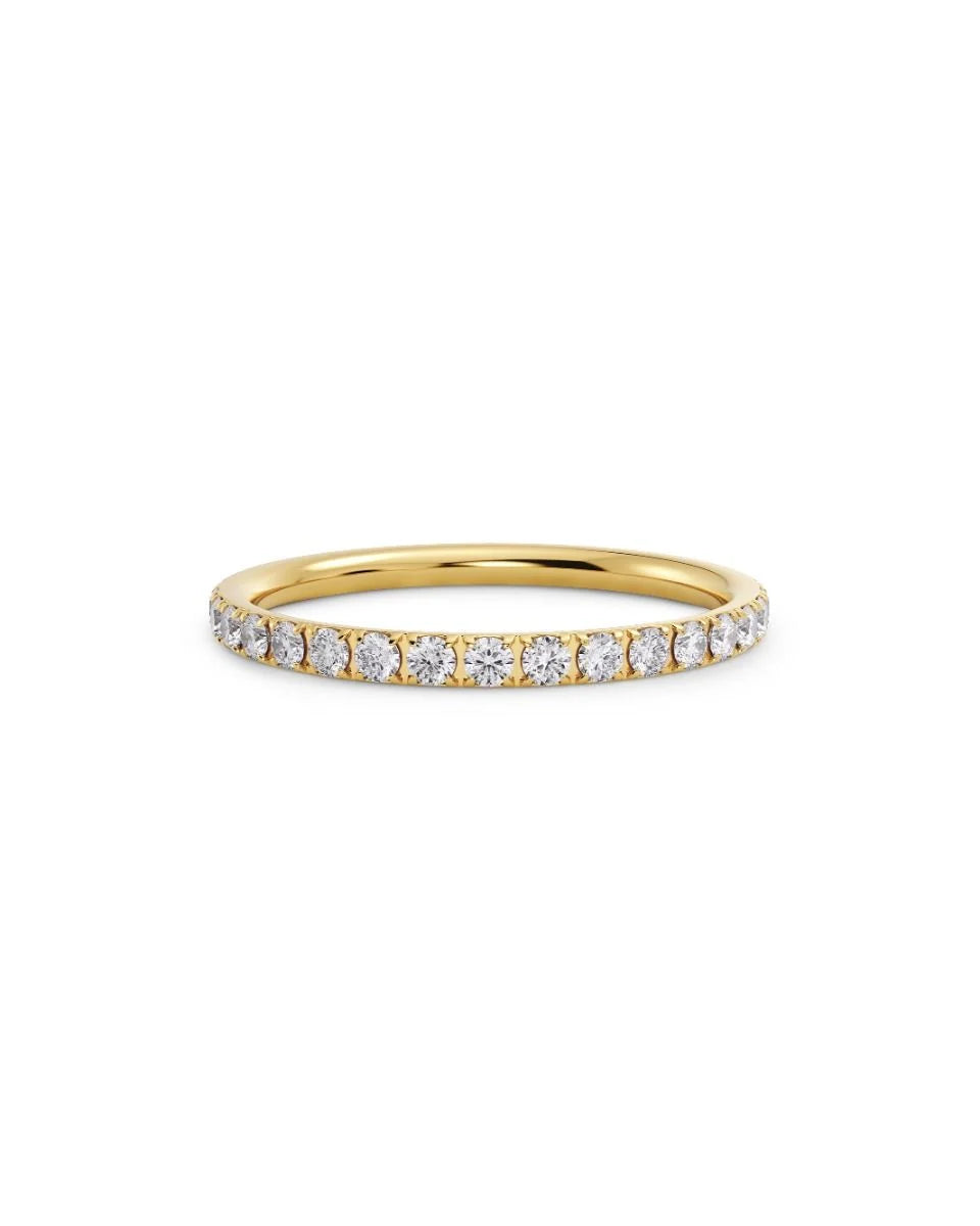 Edblad sormus Glow Ring Mini Gold, Gold pleated