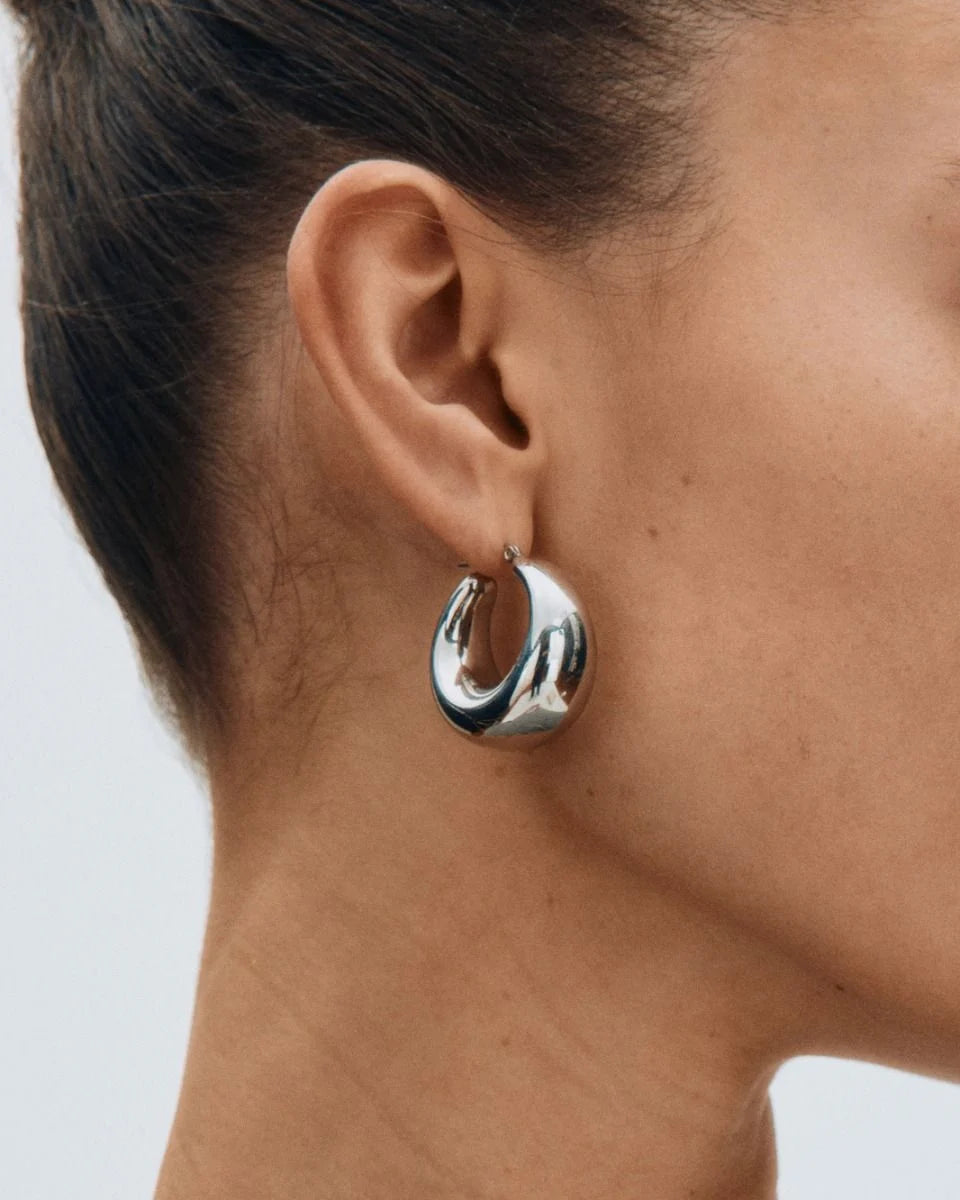 Edblad korvakorut Boyd Hoops Steel, Stainless steel