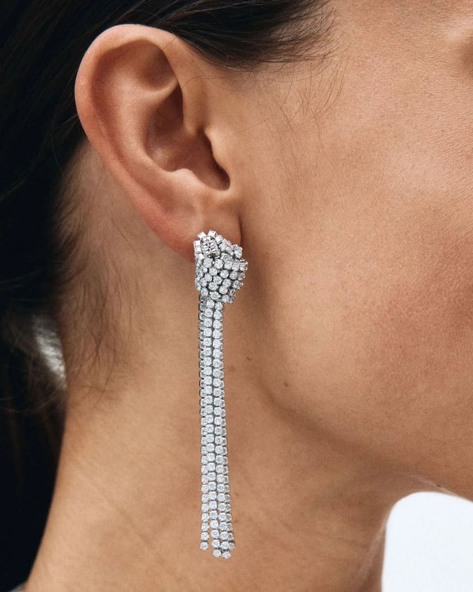 Edblad korvakorut Revel Knot Earrings Steel, Stainless steel