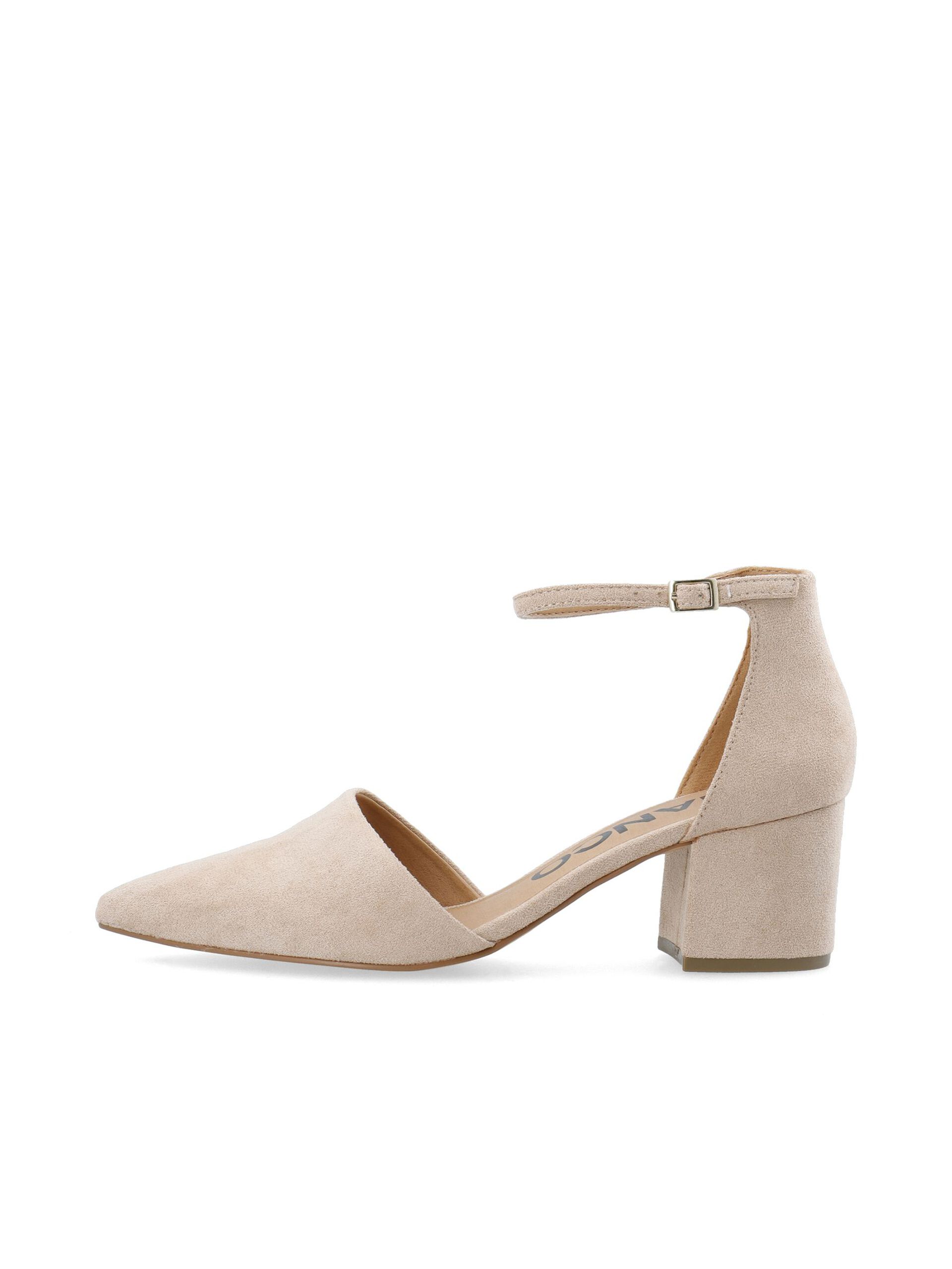 Bianco naisten korkokengät Biadevived Heel MicroSuede, beige