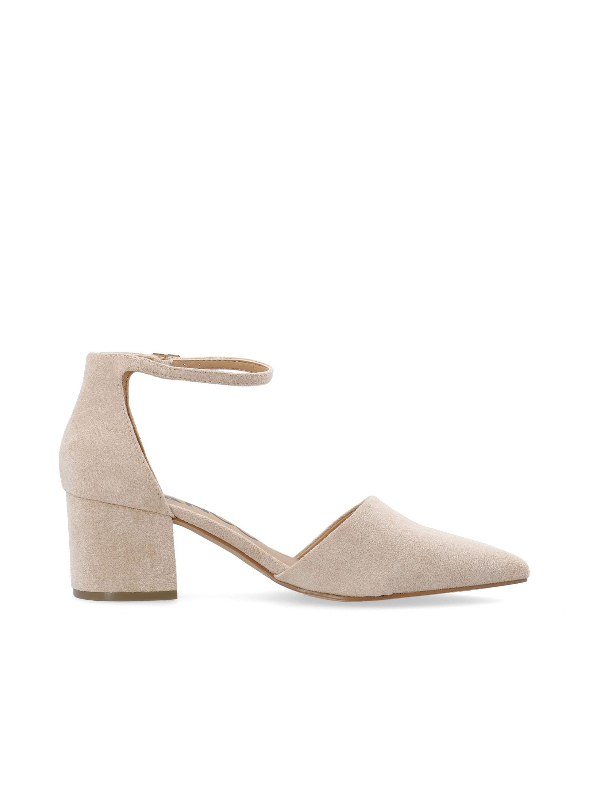 Bianco naisten korkokengät Biadevived Heel MicroSuede, beige