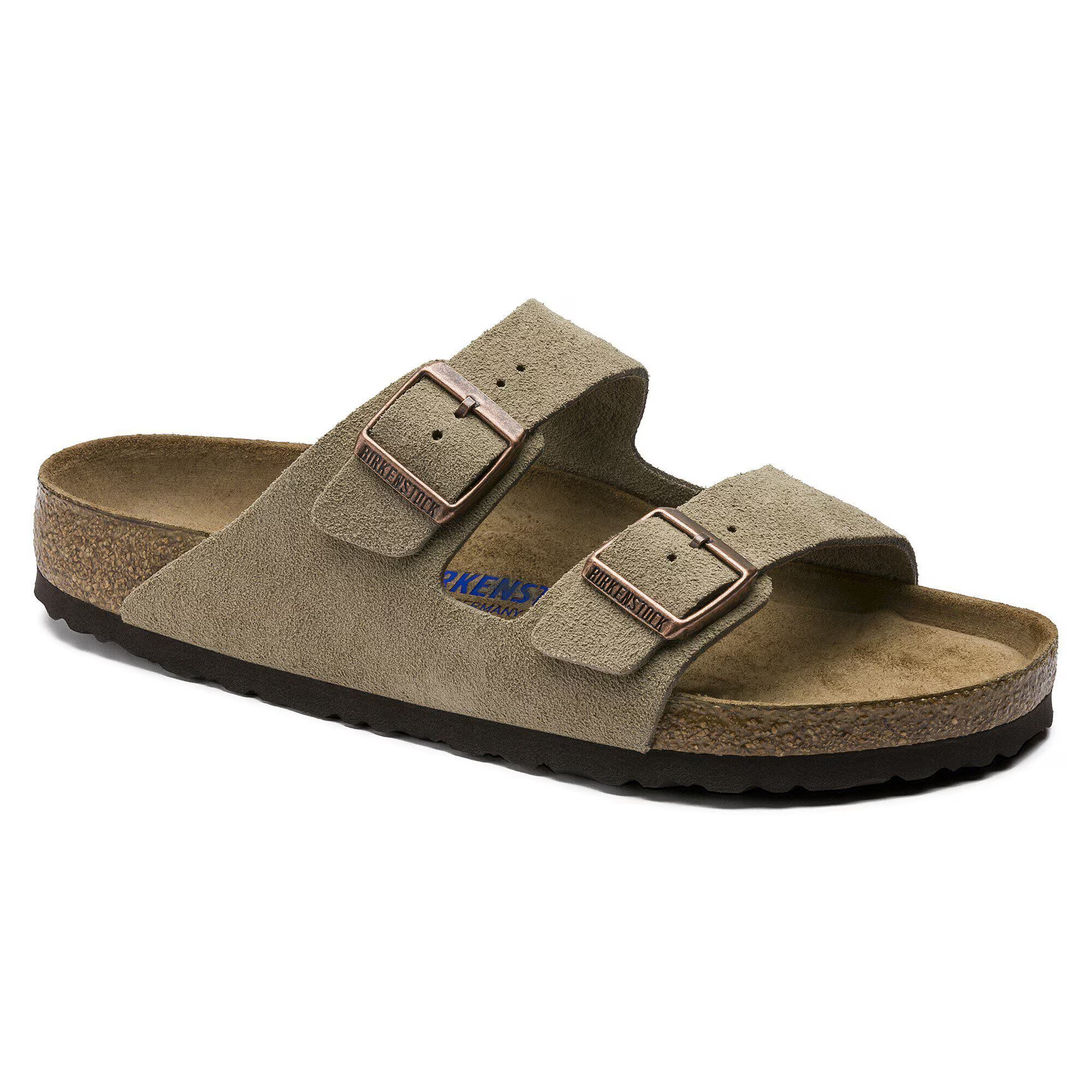 Birkenstock unisex sandaalit Arizona, harmaanruskea