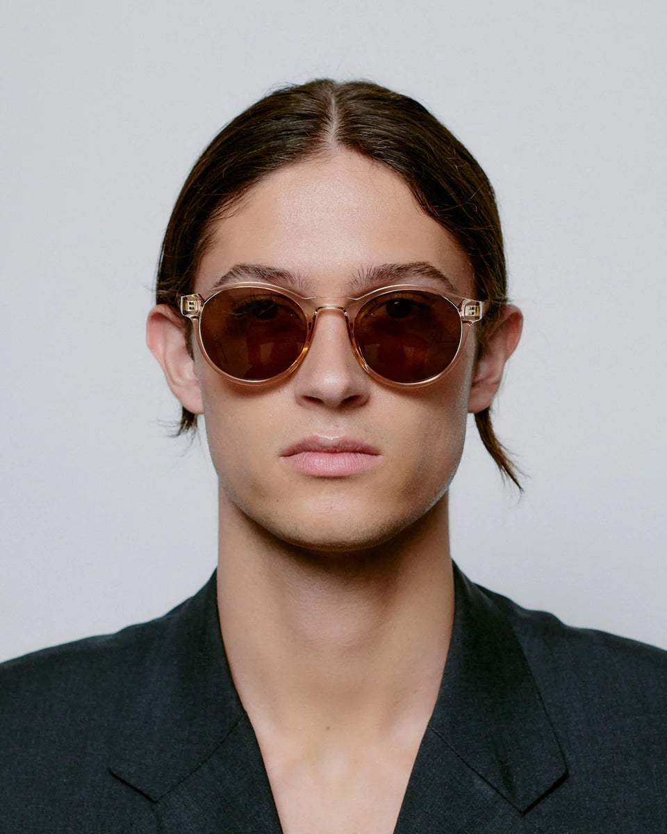 A.Kjaerbede unisex aurinkolasir Marvin, vaalea beige