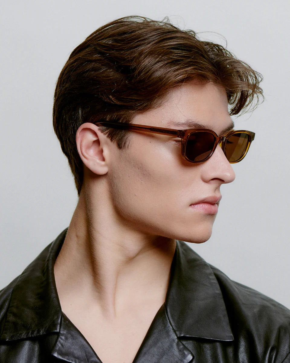 A.Kjaerbede unisex aurinkolasit Charlie, tummanruskea