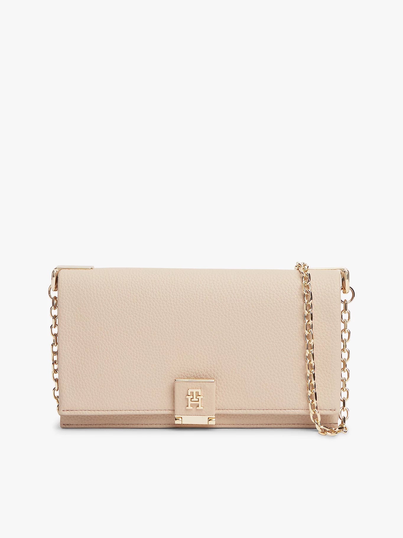 Tommy Hilfiger naisten laukku Her Flap W/Chain, vaaleanpunainen