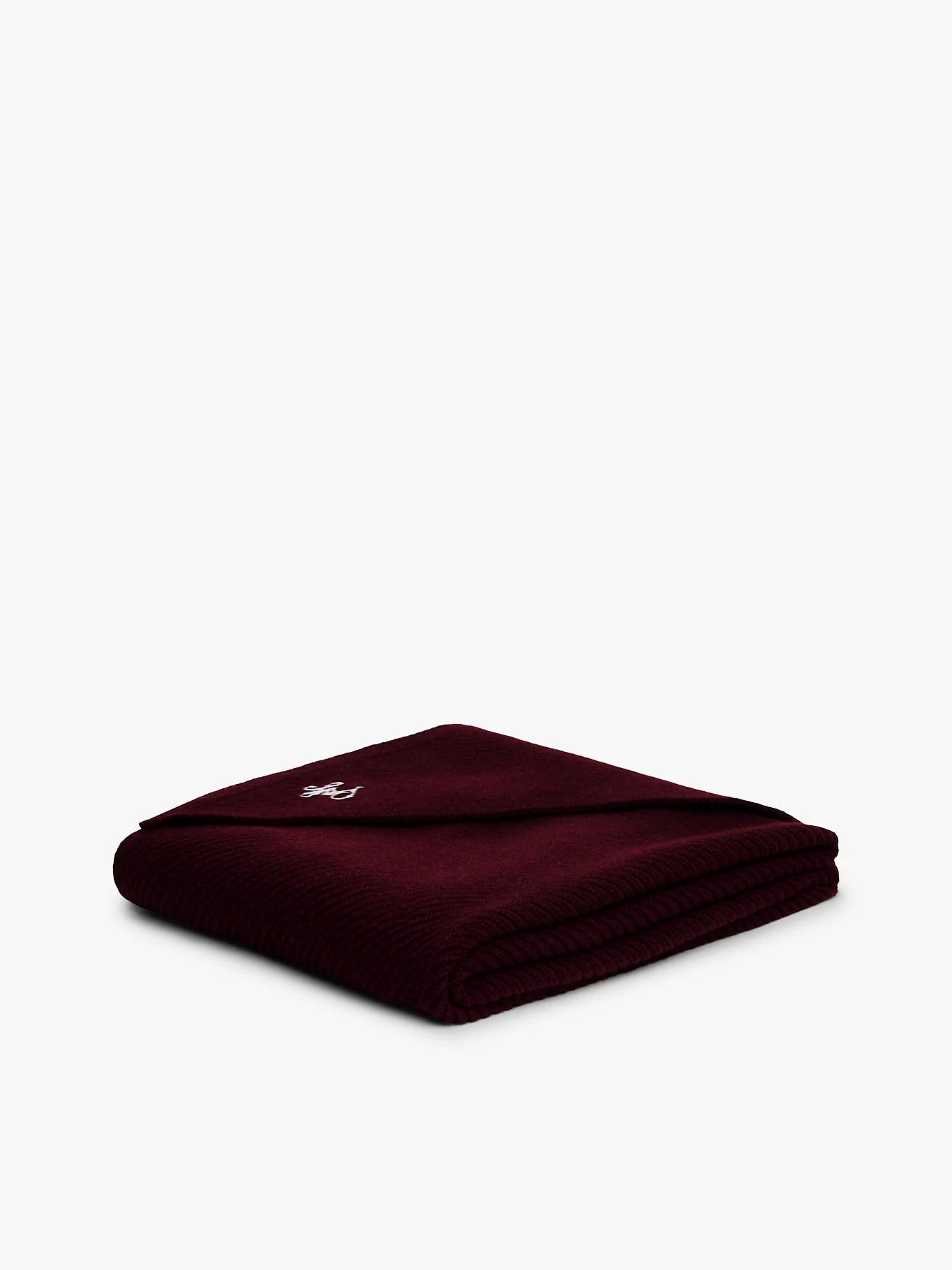 Tommy Hilfiger naisten huivi TOMMY SCRIPT CASH TRIANGLE SCARF, viininpunainen