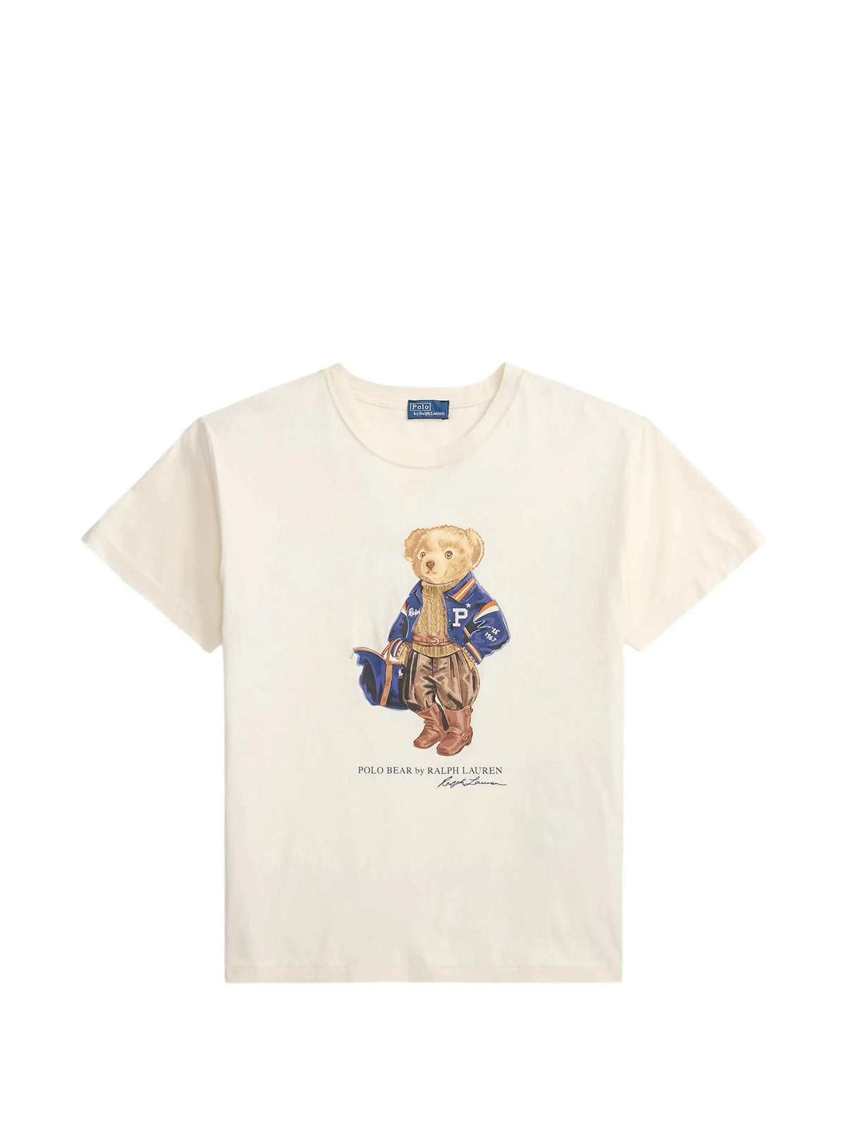 Polo Ralph Lauren naisten T-paita Polo Bear Cotton Jersey Tee, valkoinen