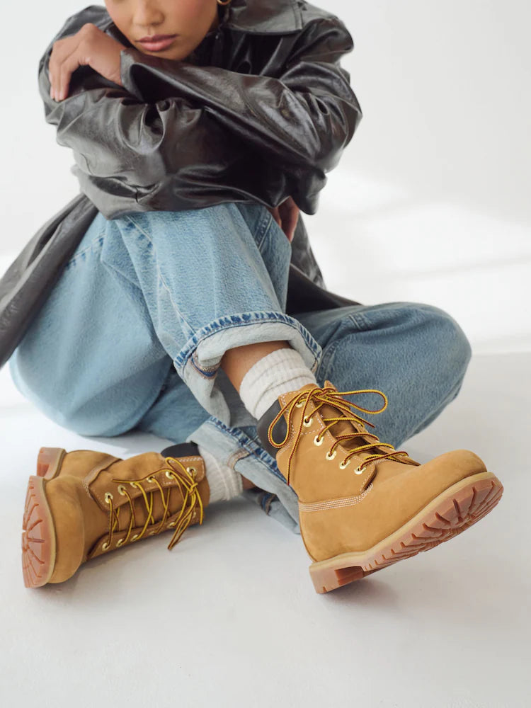 Timberland naisten kengät, Premium 6 Inch Waterproof Boot for Women Konjakinruskea