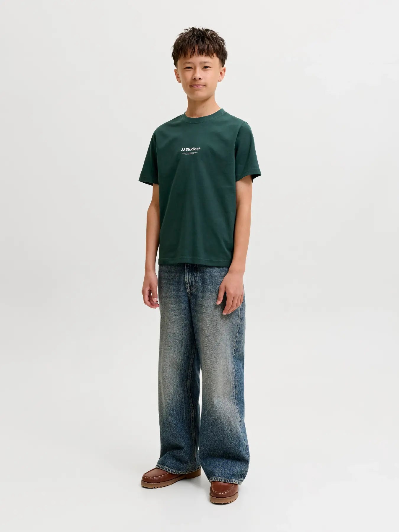 Jack and Jones Junior lasten T-paita Soho, vihreä