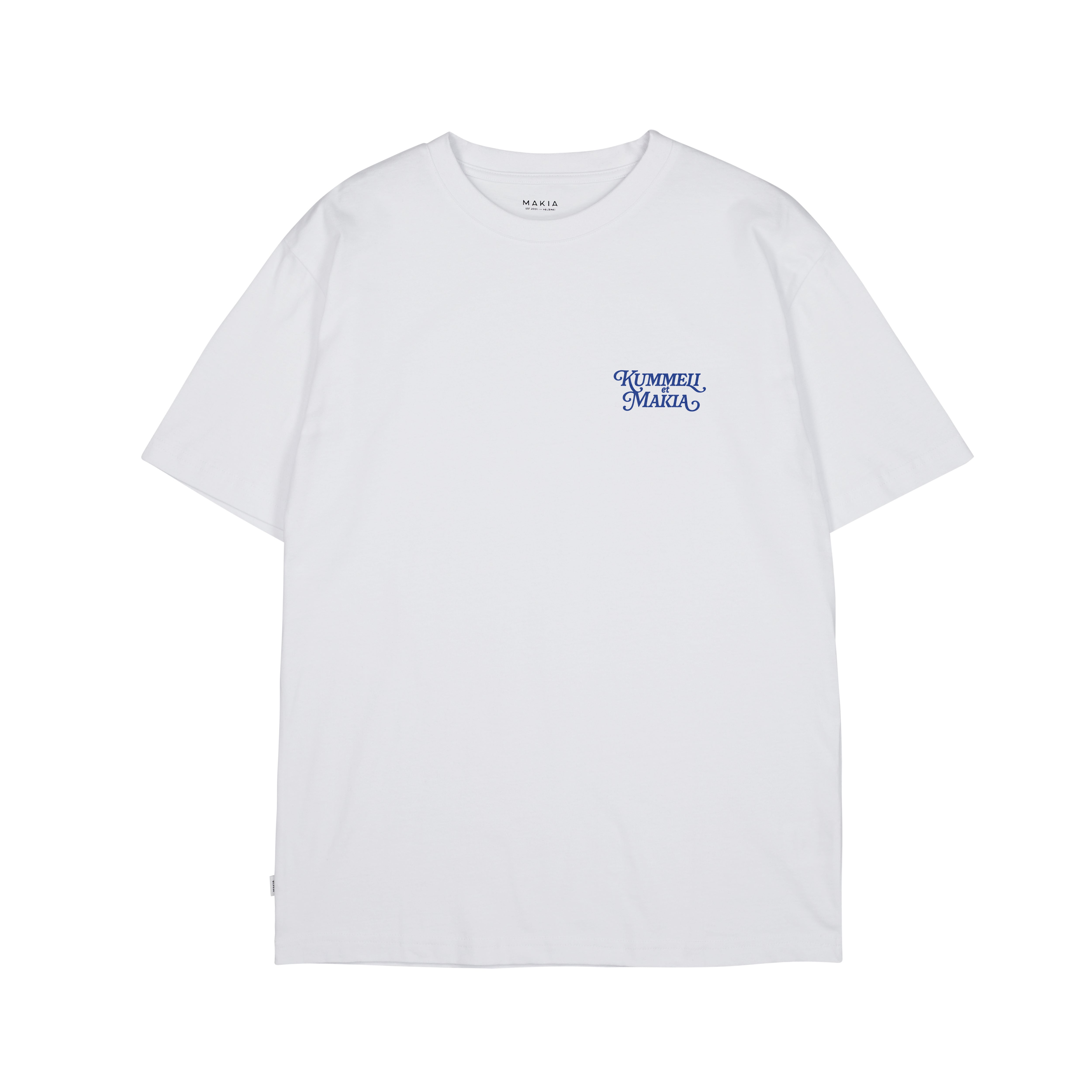 Makia Kummeli Gastronomie T-shirt, valkoinen