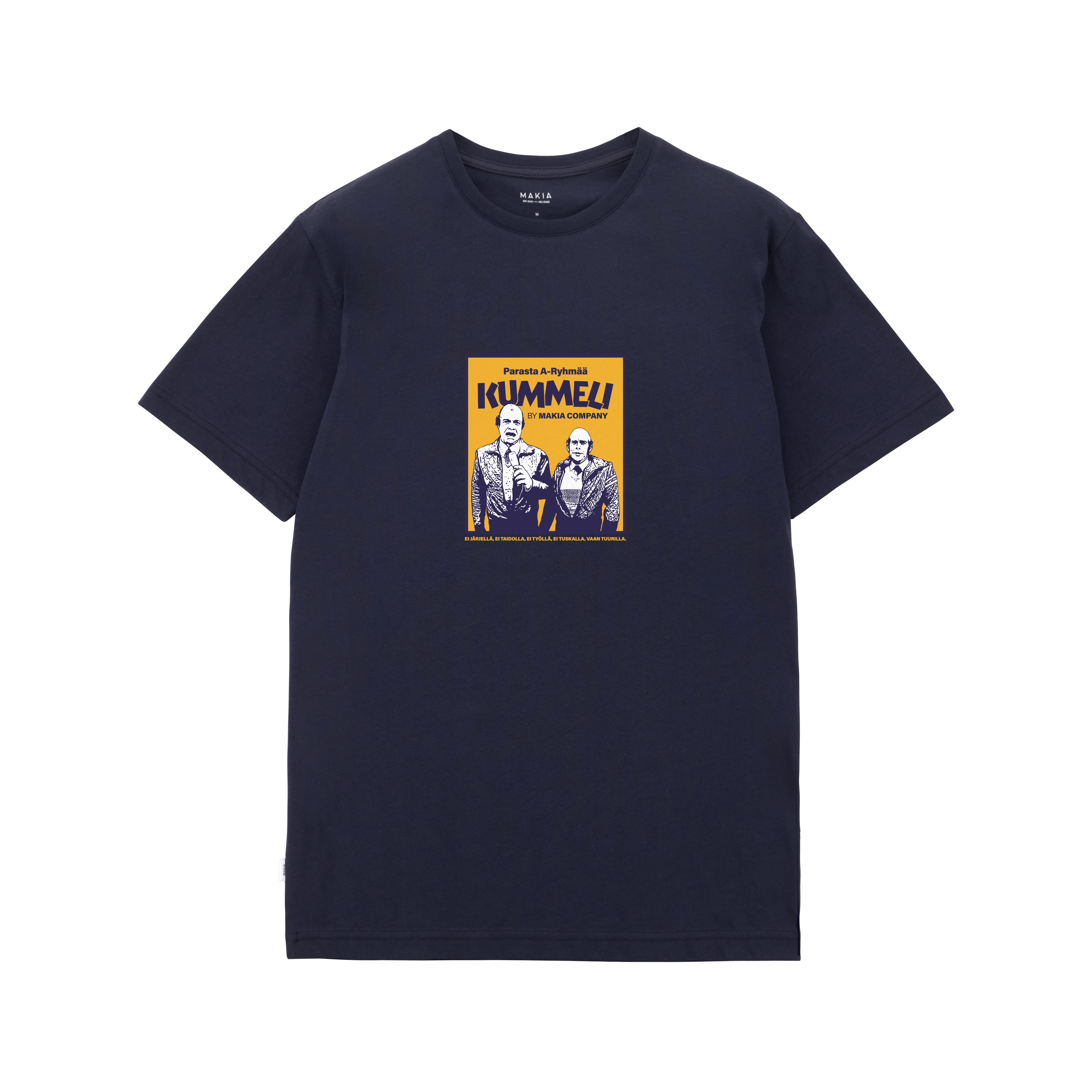 Makia Kummeli A-Ryhmä T-shirt, tummansininen