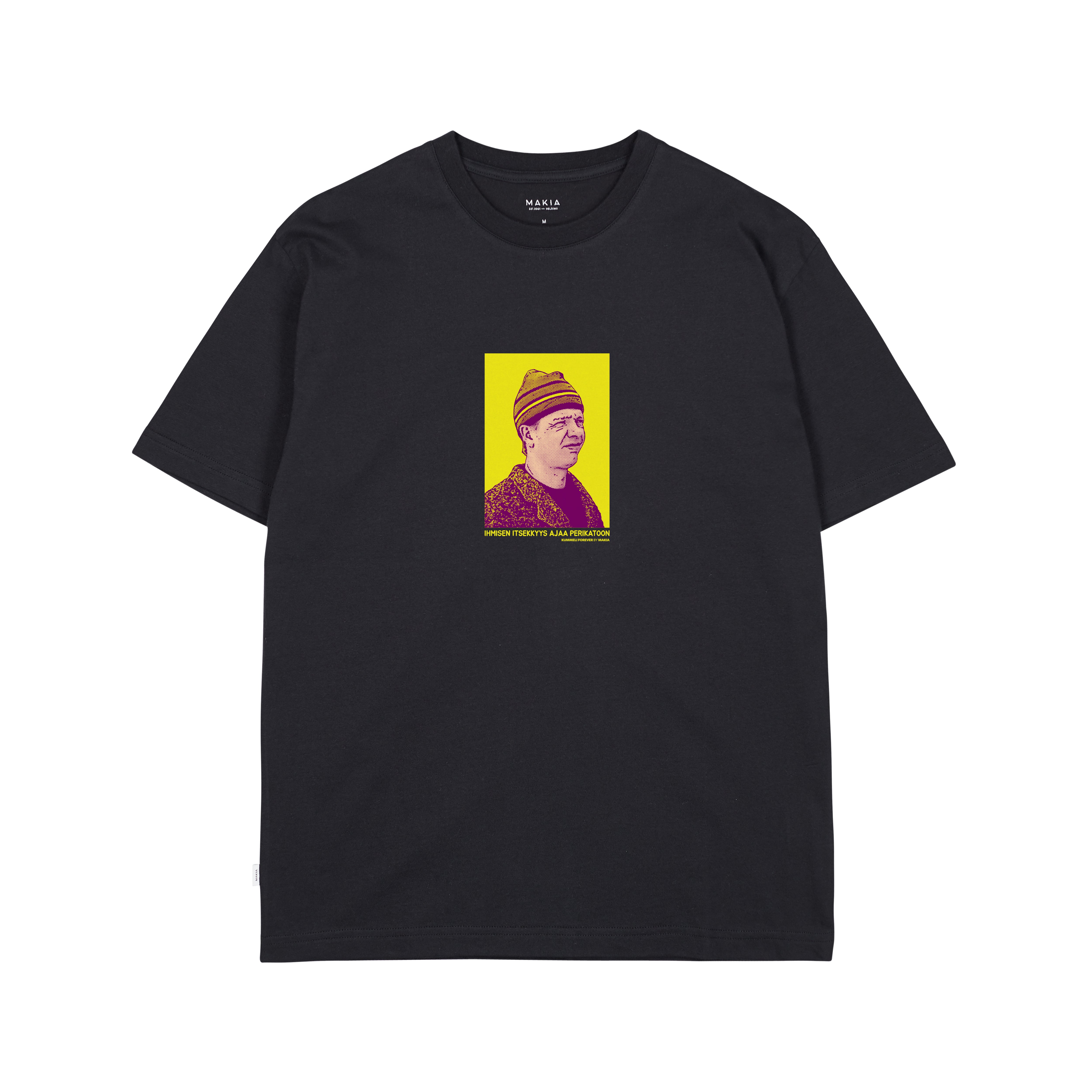 Makia Kummeli Ympäristöruutu T-shirt, musta